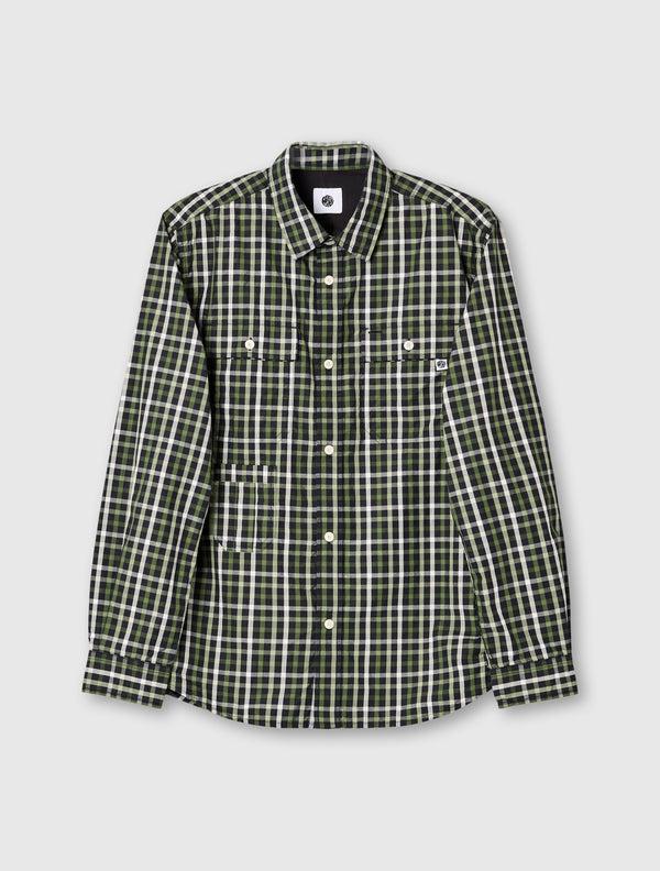 pretty green Pelton Check Shirt