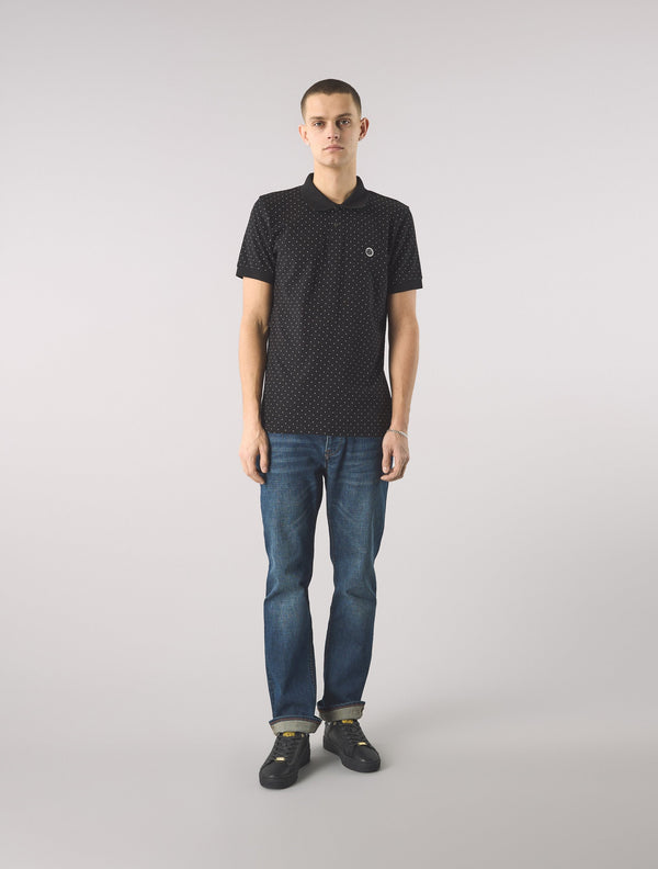 Pretty Green Polka Dot Polo Shirt