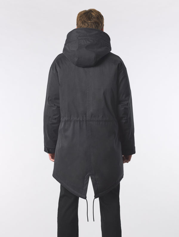 Pretty Green Portland Parka Black