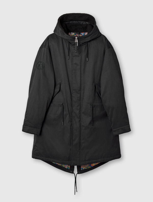 pretty green Portland Parka Black