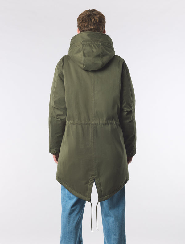 Pretty Green Portland Parka Khaki
