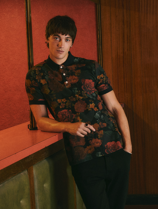 Pretty Green Prestleigh Floral Polo