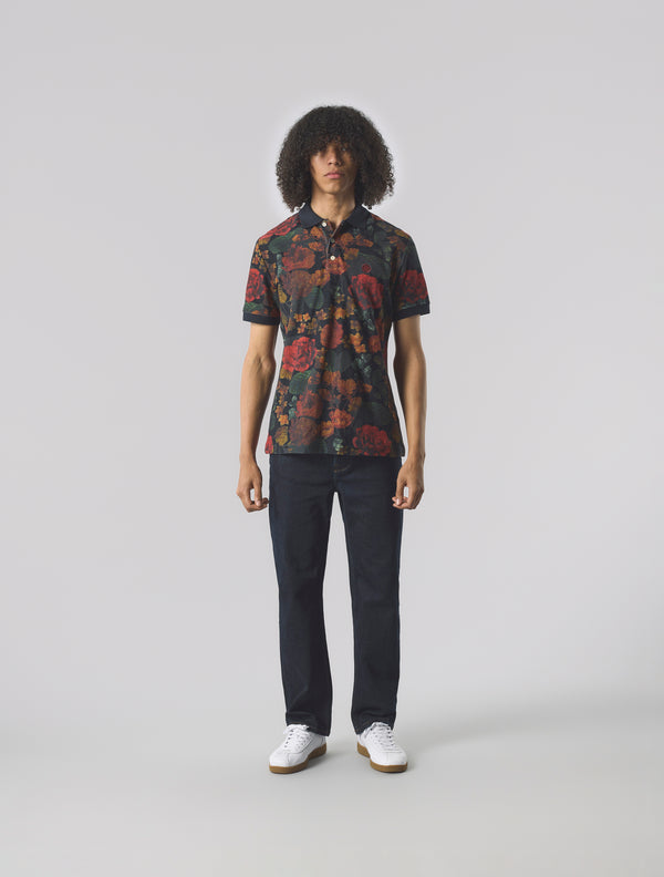 Pretty Green Prestleigh Floral Polo