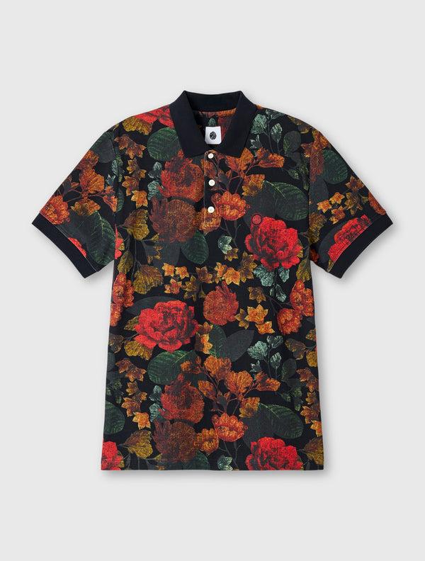 pretty green Prestleigh Floral Polo