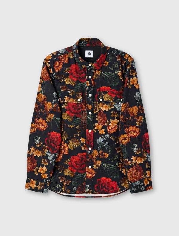 pretty green Prestleigh Floral Shirt