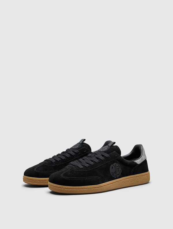 Pretty Green Ramblas Trainer Black