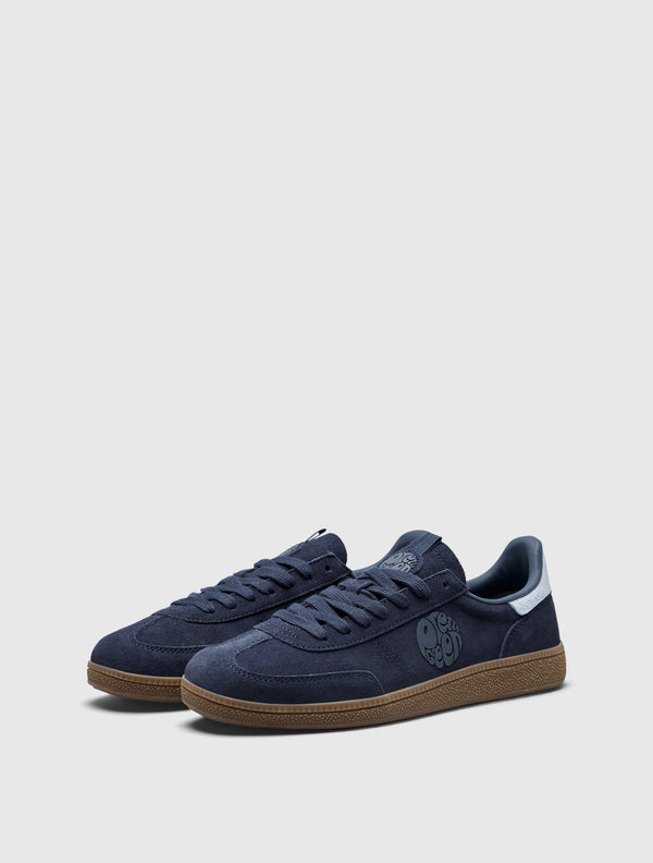 Pretty Green Ramblas Trainer Navy