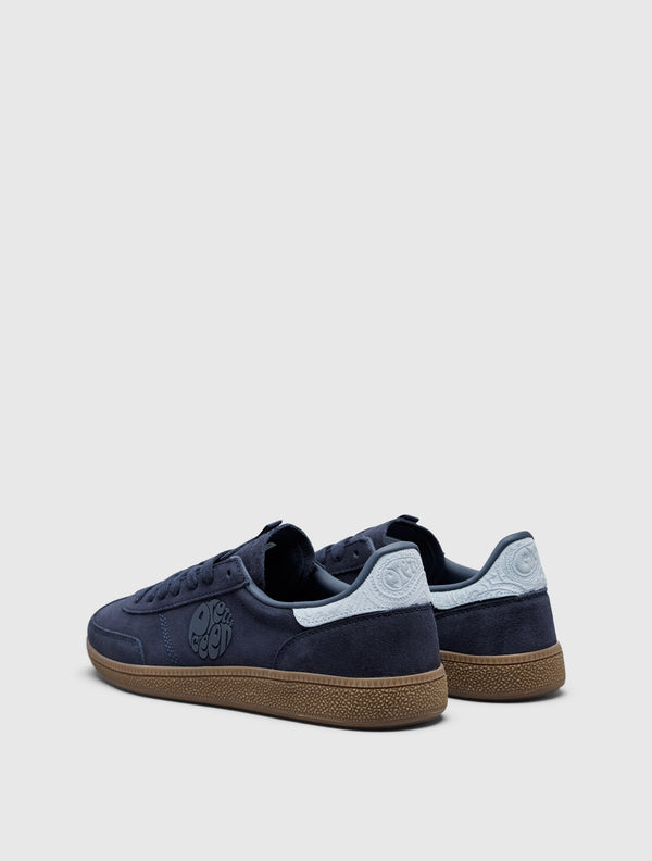 Pretty Green Ramblas Trainer Navy