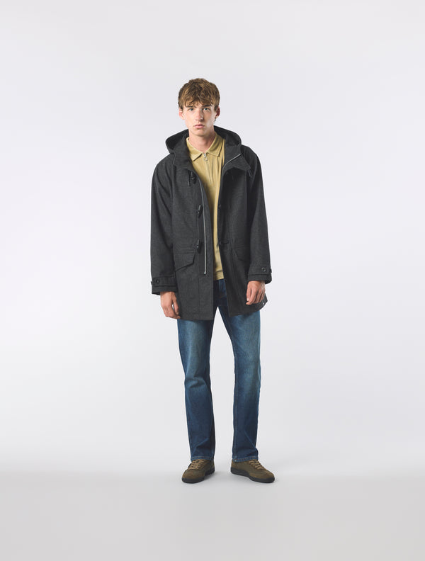 Pretty Green Randolph Duffle Coat Black