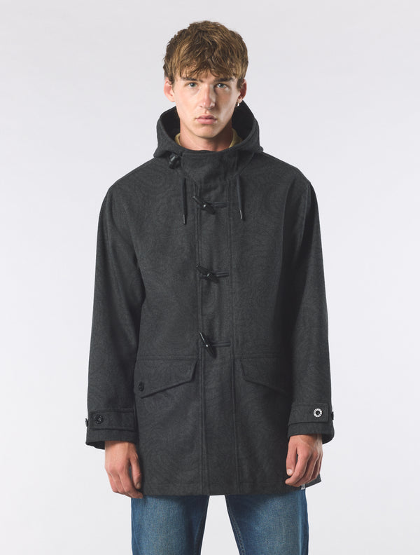 Pretty Green Randolph Duffle Coat Black
