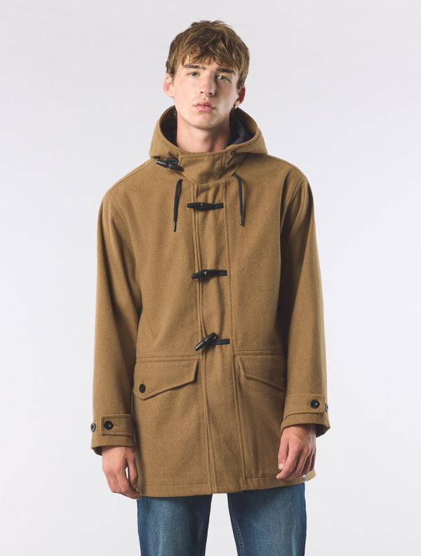 Pretty Green Randolph Duffle Coat Tan