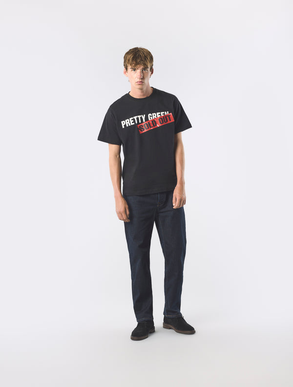 Pretty Green Sold Out T-shirt Black
