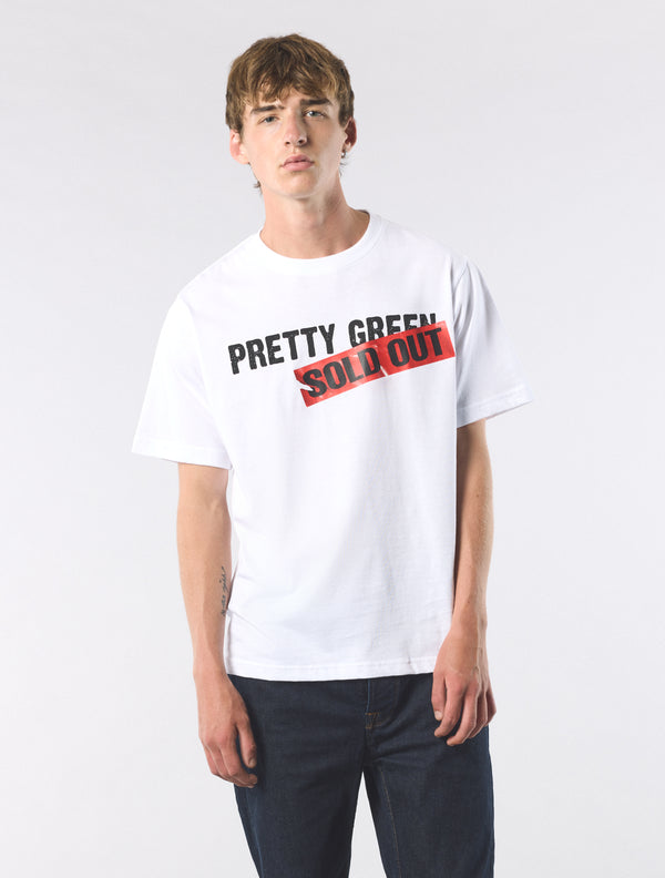 Pretty Green Sold Out T-shirt White