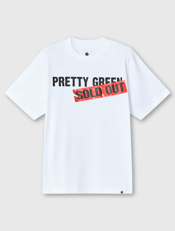 pretty green Sold Out T-shirt White