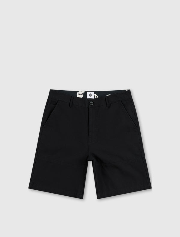 pretty green Stamford Carpenter Shorts Black