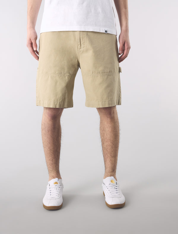 Pretty Green Stamford Carpenter Shorts Taupe