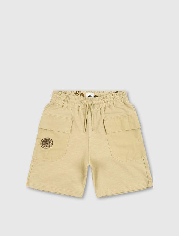 pretty green Stamford Shorts Taupe