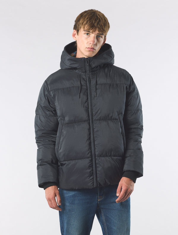 Pretty Green Stiperstone Puffer Jacket Black