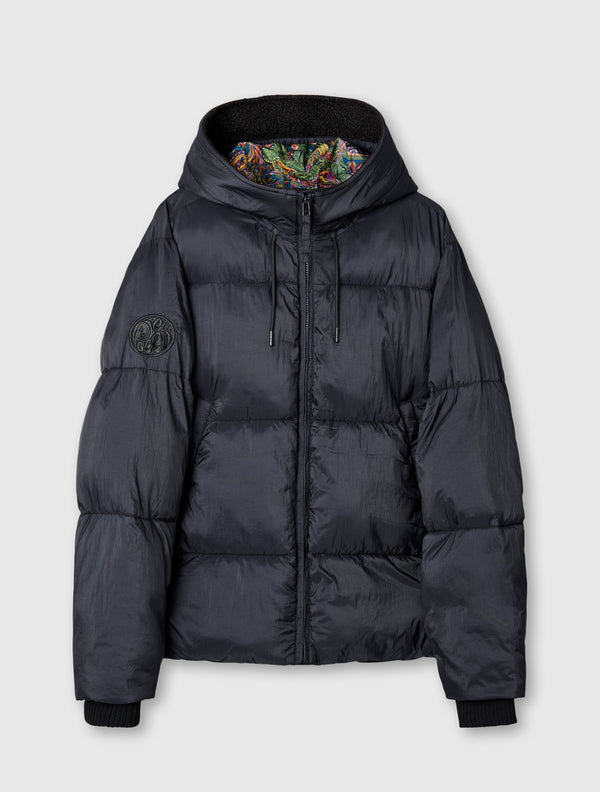 pretty green Stiperstone Puffer Jacket Black
