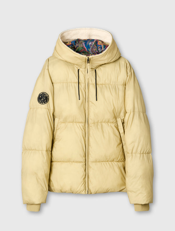 pretty green Stiperstone Puffer Jacket Taupe