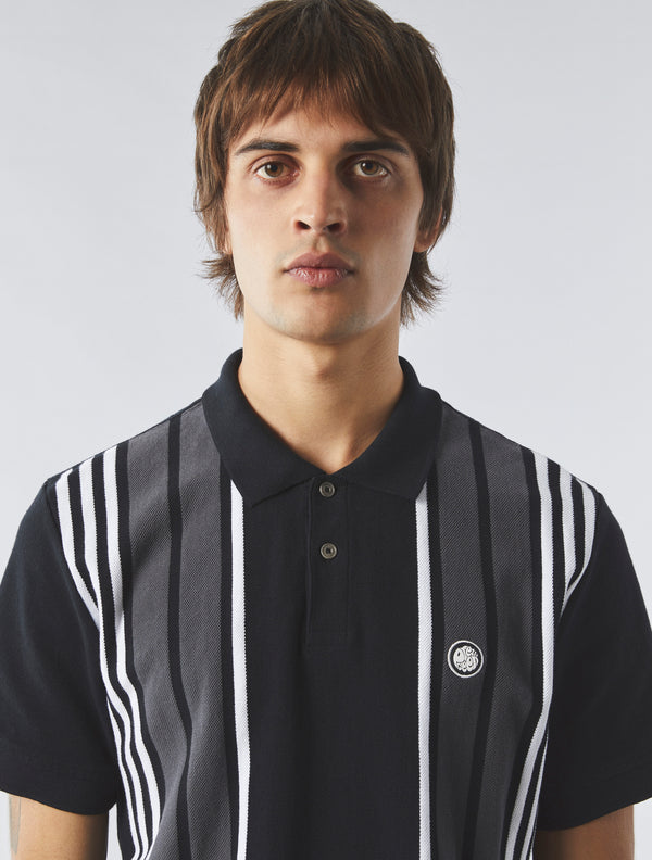 Pretty Green Stripe Polo Shirt