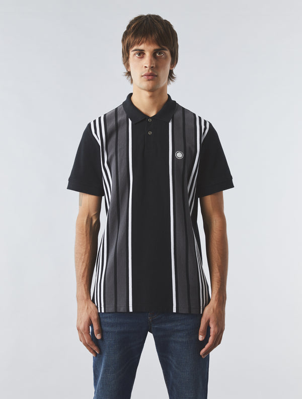 Pretty Green Stripe Polo Shirt