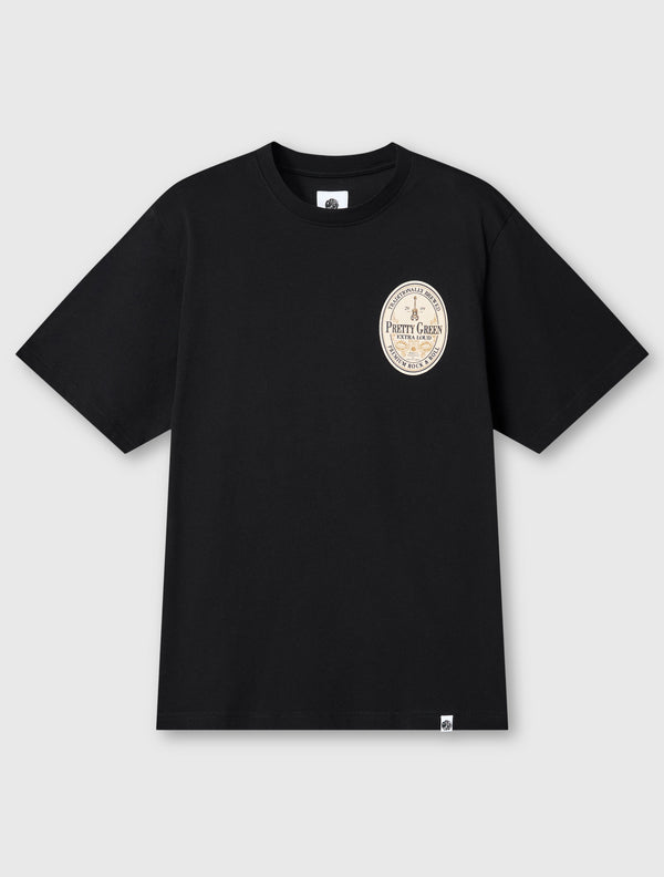 pretty green Stuff T-shirt Black