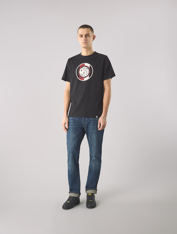 Pretty Green Tilby Logo T-shirt Black