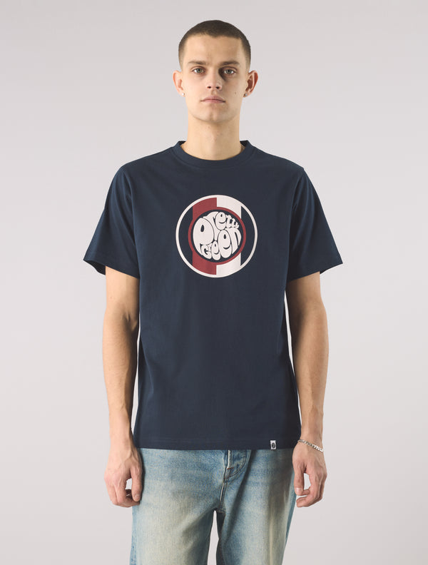Pretty Green Tilby Logo T-shirt Navy