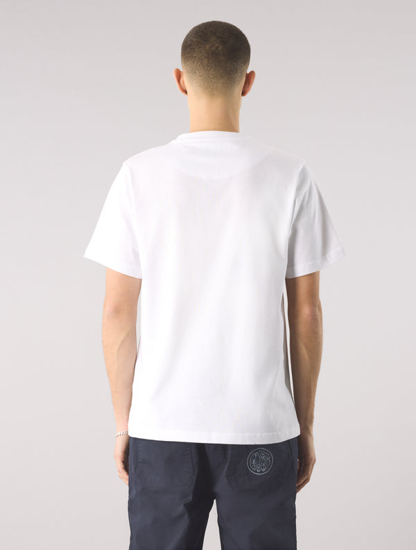 Pretty Green Tilby Logo T-shirt White