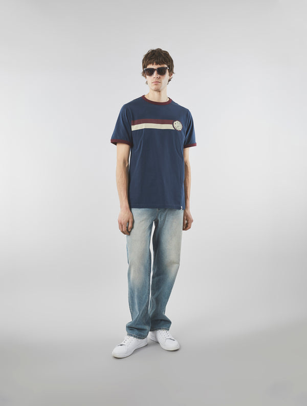 Pretty Green Timor T-shirt Navy