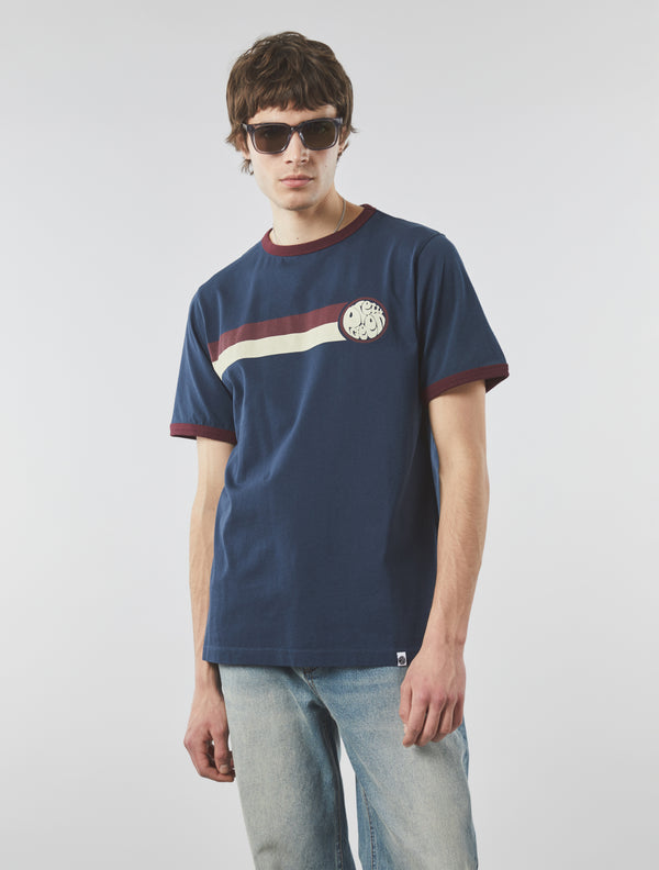 Pretty Green Timor T-shirt Navy