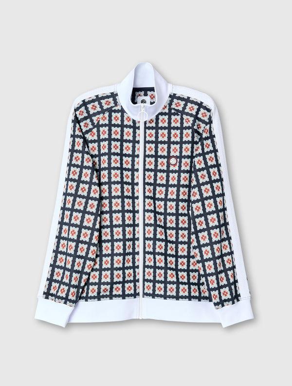 pretty green Timperley Geo Track Top