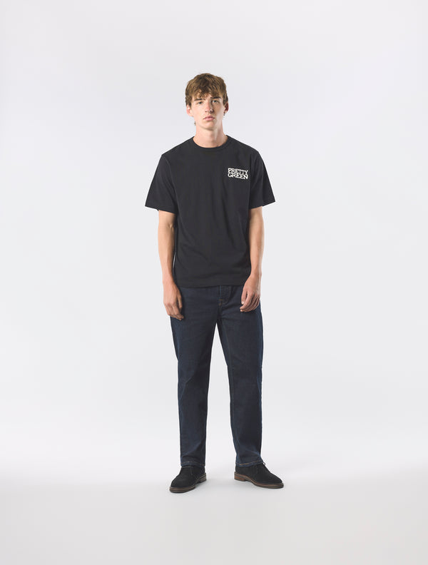 Pretty Green Vinyl T-shirt Black