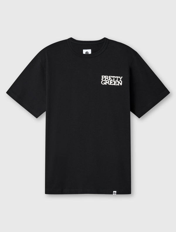 pretty green Vinyl T-shirt Black