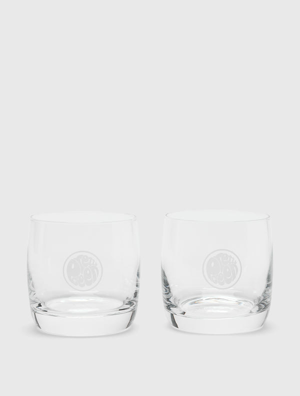 pretty green Whiskey Glass Set