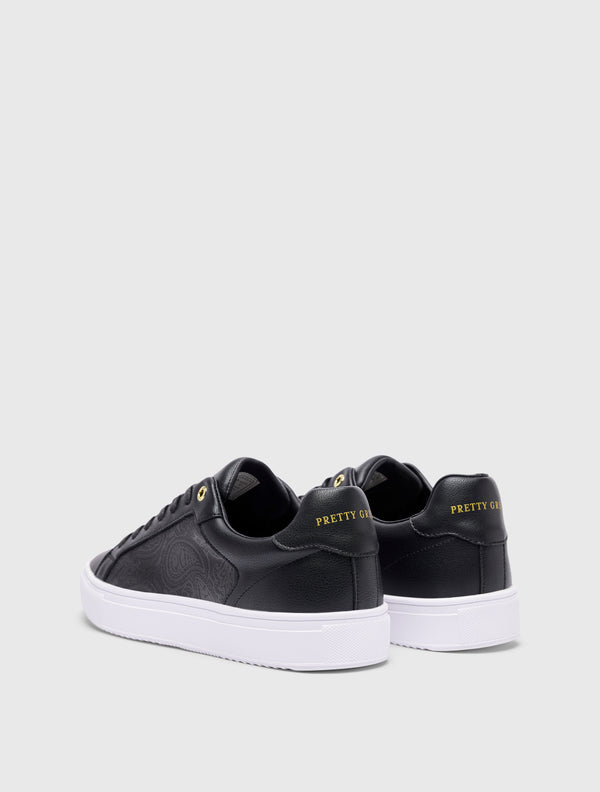Pretty Green White Cali Trainer Black
