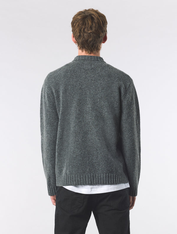 Pretty Green Whittaker Knit Shirt Grey