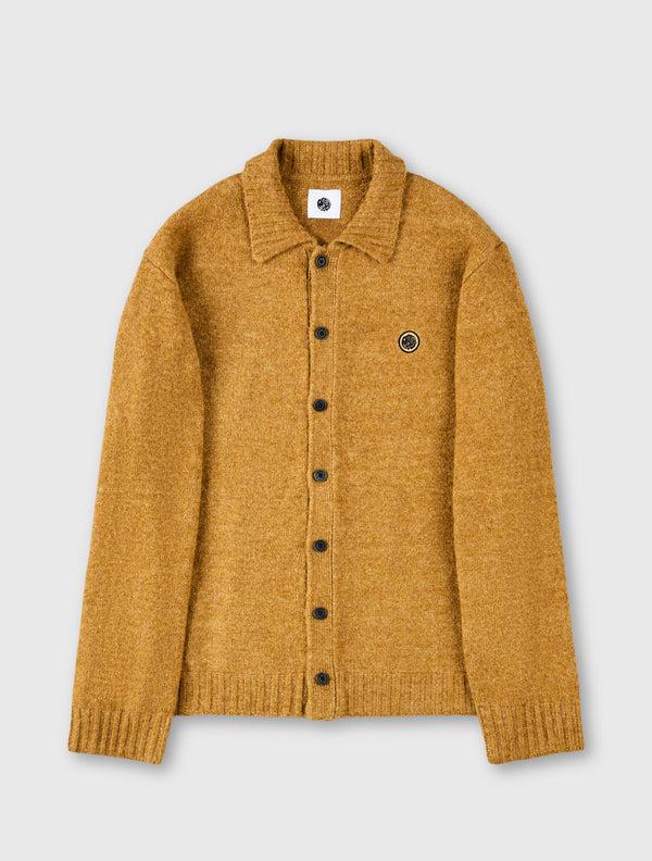 pretty green Whittaker Knit Shirt Tan
