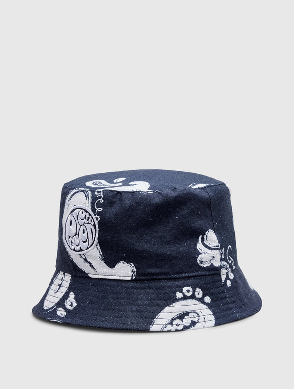 Pretty Green Widnes Paisley Bucket Hat