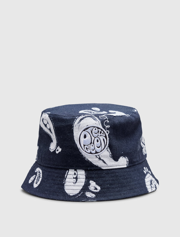 pretty green Widnes Paisley Bucket Hat