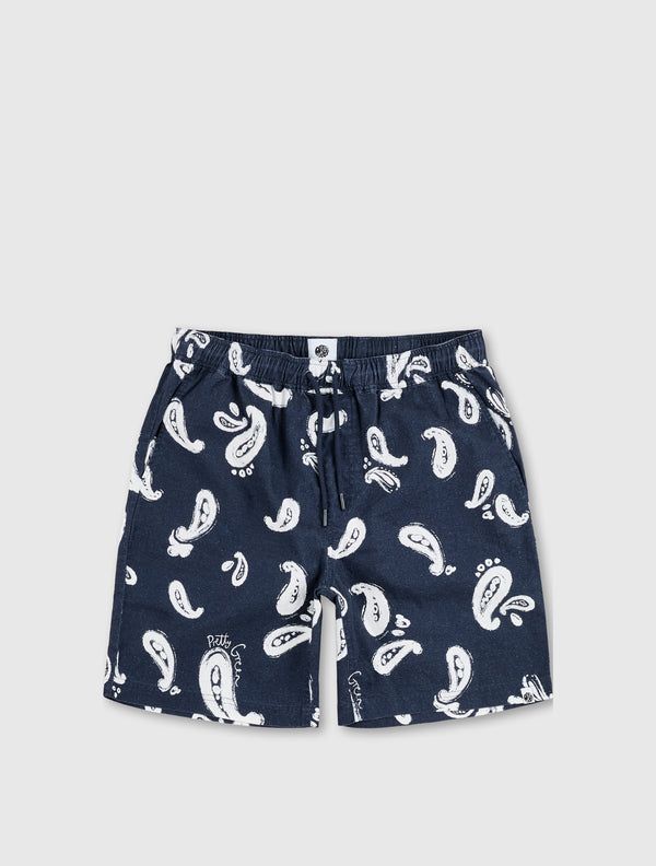 pretty green Widnes Paisley Shorts