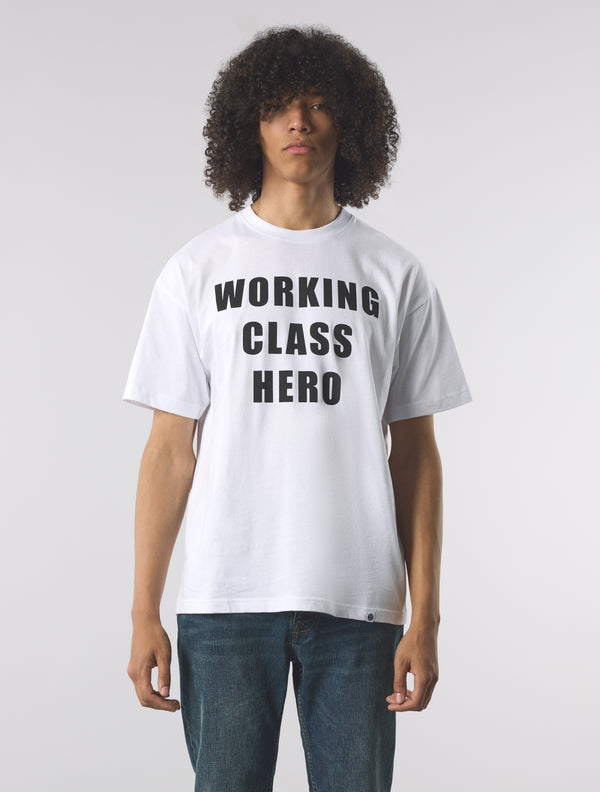Pretty Green Working Class Hero T-shirt White