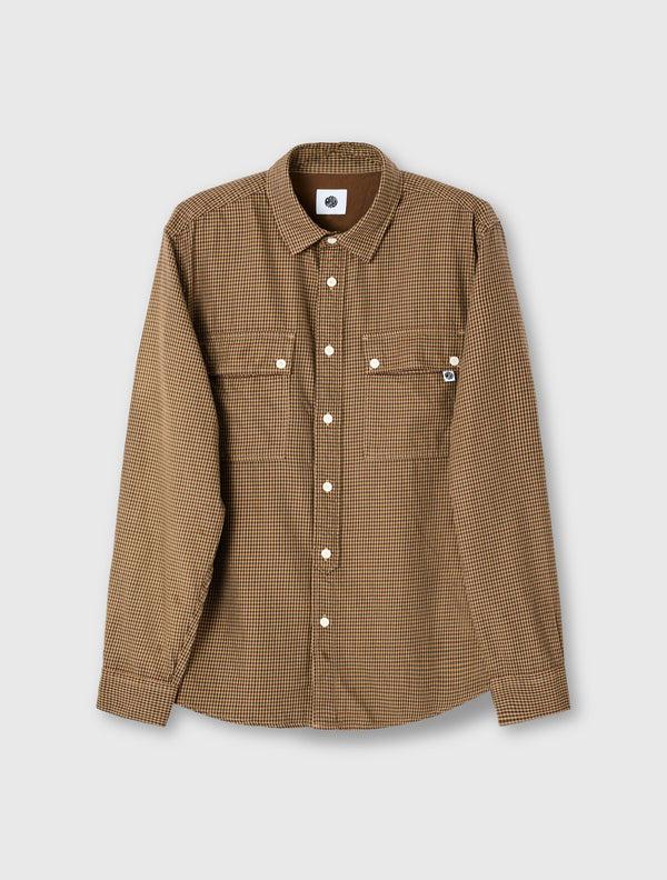 pretty green Wykeham Check Shirt Khaki