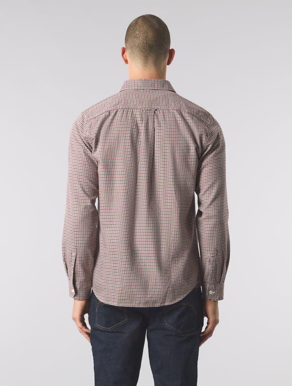 Pretty Green Wykeham Check Shirt Navy