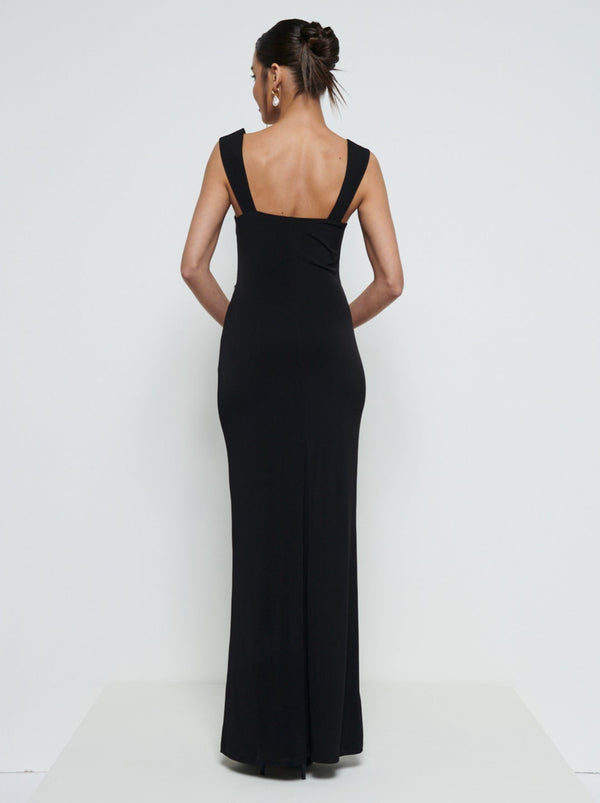 Pretty Lavish Florence Cowl Neck Jersey Maxi Bridesmaid Dress