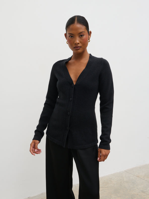 Pretty Lavish Gemma Longline Hourglass Knit Cardigan