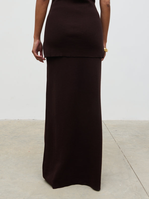 Pretty Lavish Alba Knit Maxi Skirt