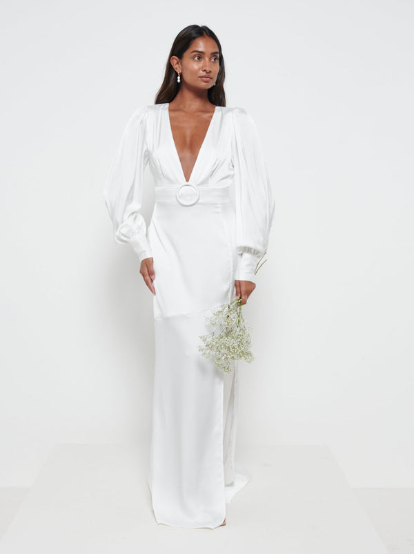 Pretty Lavish Alexis Belted Maxi Dress