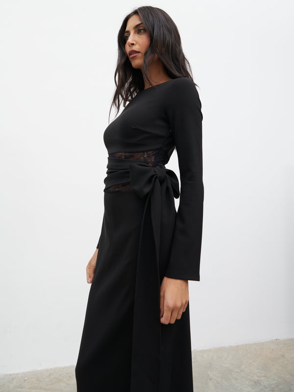 Pretty Lavish Ambrose Lace Cut Out Maxi Dress
